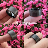 6mm 8mm 10mm 12mm Tungsten Wedding Band Brushed Engagement Rings