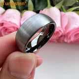 Tungsten Carbide Ring 6mm 8mm for Men Women Wedding Band