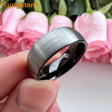 Tungsten Carbide Ring 6mm 8mm for Men Women Wedding Band