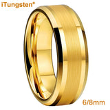 Plated Tungsten Engagement Wedding Band Ring for Couple