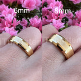 Plated Tungsten Engagement Wedding Band Ring for Couple