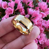 Plated Tungsten Engagement Wedding Band Ring for Couple
