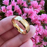Plated Tungsten Engagement Wedding Band Ring for Couple