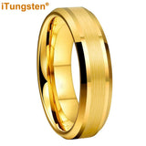 Plated Tungsten Engagement Wedding Band Ring for Couple