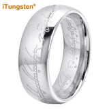 6mm 8mm Tungsten Carbide Ring for Men Women Engagement Wedding Band Jewelry