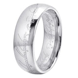 6mm 8mm Tungsten Carbide Ring for Men Women Engagement Wedding Band Jewelry