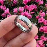 Tungsten Carbide Wedding Band Men Women Couple Engagement Ring