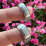 Tungsten Carbide Wedding Band Men Women Couple Engagement Ring