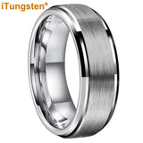 Tungsten Carbide Wedding Band Men Women Couple Engagement Ring