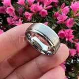 Tungsten Carbide Wedding Band Men Women Couple Engagement Ring