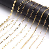 1 Meter Copper Chain Necklace for Jewelry Making DIY Craft