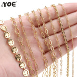 1 Meter Copper Chain Necklace for Jewelry Making DIY Craft