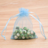 100pcs Organza Bags Jewelry Packaging Wedding Gift Candy Pouches