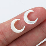 10pcs Natural Shell Beads Moon Sunflower Hamsa Hand for Jewelry Making