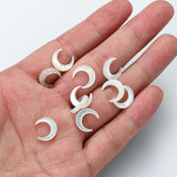 10pcs Natural Shell Beads Moon Sunflower Hamsa Hand for Jewelry Making