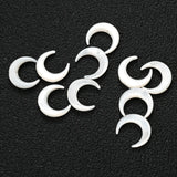 10pcs Natural Shell Beads Moon Sunflower Hamsa Hand for Jewelry Making