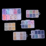 Transparent Plastic Jewelry Beads Tool Box Organizer Storage