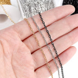 2 Meters Stainless Steel O Necklace Chains DIY Jewelry Findings