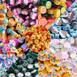 Cartoon Cloud Smiley Spacer Beads for DIY Jewelry Making