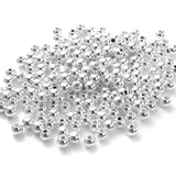 3mm CCB Spacer Beads Plated Round Seed Beads for Jewelry Making