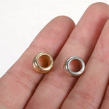 6x10mm Big Hole Plastic CCB Beads for Jewelry Making