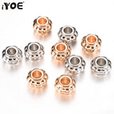 9X13mm Big Hole Flower CCB Beads Loose Spacer Plastic Beads For Jewelry Making