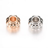 9X13mm Big Hole Flower CCB Beads Loose Spacer Plastic Beads For Jewelry Making