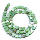 70pcs/Lot Natural Shell Heart Beads 6mm for Jewelry Making DIY Necklace Earring