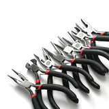 Multifunctional Jewelry Making Tools Pliers Vice Round Head Pointed Nose Pliers