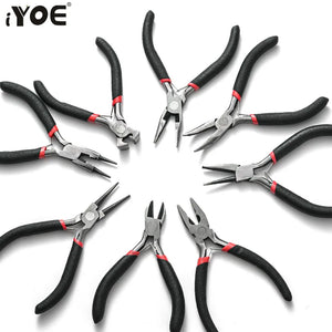 Multifunctional Jewelry Making Tools Pliers Vice Round Head Pointed Nose Pliers