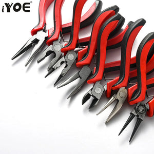 Round Nose End Cutting Jewelry Pliers Tool Equipment Beading DIY