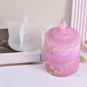 Silicone Box Molds with Lid for Jewelry Making