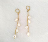 Baroque Freshwater Pearl Dangle Earrings