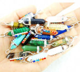 Natural Stone Lapis Tiger Eye Quartz Crystal Opal Healing Reiki Pendant