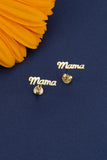Dainty Stud Earrings, Personalized Stainless Steel Name Jewelry, Birthday Gift