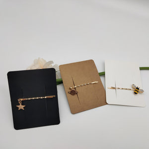 100Pcs Hairpin/Hairband Card DIY Jewelry Display Card 9x7cm
