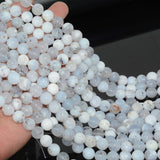 Milky Common Opal Loose Round Beads 10mm