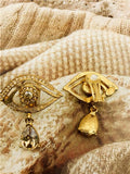 Europe and US O Lover Tears Crystal Ear Clip