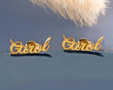 Personalized Name Stud Earrings