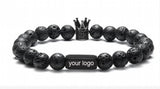 Custom Stainless Steel Buddha Bracelet Charms with Your Own Logo