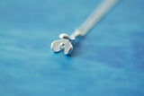 925 Silver Flower Choker Necklace for Women