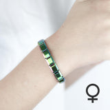 Colorful Stainless Steel Bracelet Bangle Wedding Gift G073