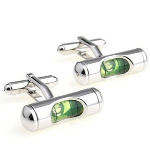 iGame Supply Brass Cuff Links Green Gradienter