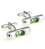 iGame Supply Brass Cuff Links Green Gradienter