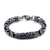 Stainless Steel Punk Skeleton Chain Bracelets