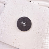 10-piece Acrylic Vinyl Record Earring Drop Charms