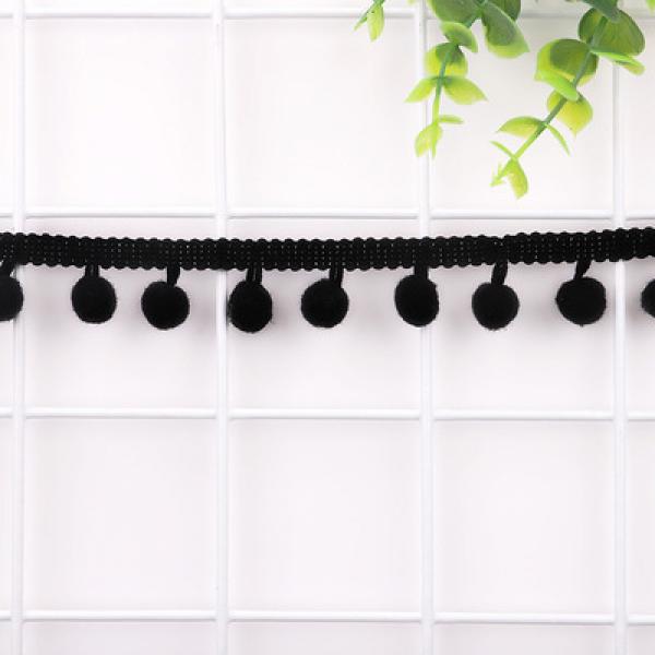 Pearl Pompom Fringe Ribbon Sewing Lace DIY Craft 12mm MINI Ball Trim