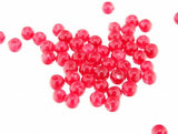 4mm Red Jade Round Gemstone Loose Beads 15'' Full One Strand