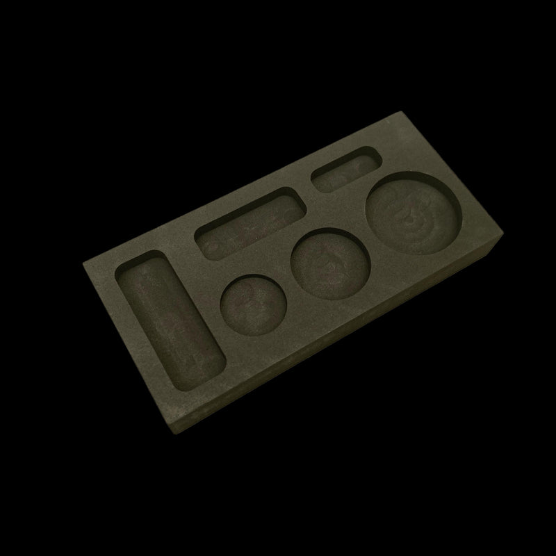 High Graphite Mould Crucible Silver Casting Ingot Mold