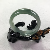 54-62mm Natural Myanmar Jade A-Class Dark Bracelet for Mom or Girlfriend